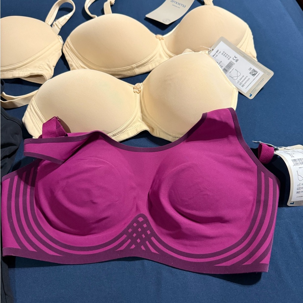 Vibrant Magenta Seamless Bra